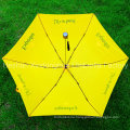 Promotional Three Fold Slim Umbrellas with Customized Logo (FU-3621N)